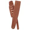 D'Addario 25PRF04 - Sangle en cuir perforé, Camel Suede Rosette