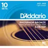 D'ADDARIO Cordes acoustiques CDD EJ16-10P