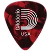 Planet Waves 1CRP4-25 - Médiators guitare Celluloïd - motif perle rouges, pack de 25, Medium