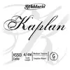 D'addario And Co 4/4 Kaplan Corde Sol Medium/acier File Tungsten