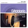 DADDARIO EJ13 Jeu de cordes en bronze 80/20 - 11-52