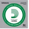 Daddario D'Addario And Co NW070 Nickel Wound 70 Cordes électrique à l'unité