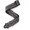 D'Addario 50BAL03 - Sangle Auto Lock pour guitare, motif Black Padded Geometric