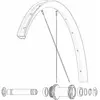 Mavic Rayons Kit 12 Front/rear Allroad 650b