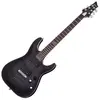 Schecter C-1 Platinum See Thru Black Satin