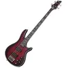 Schecter Hellraiser Extreme-4 Crimson Red Burst Satin