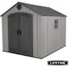 Lifetime Abri de jardin ROUGH CUT 7.38m2 (2.43x3.04m) PEHD 60356