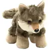 Wild Republic - 16244 - Peluche - Hug'ems - Loup - 18 cm