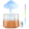 TTLIFE Humidificateur 3 en 1 Design Nuage Pluie, Télécommande Veilleus...