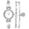 Coffret Montre et Bracelet Argent Anne Klein AK-1869SVST