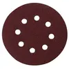 10 disques abrasifs MAKITA Ø 125 mm Red Auto-agrippant avec 8 trous TU