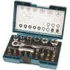 Jeu d'embouts à cliquet 21 pièces ph / pz / t / sl / h ( B-54081 ) - Makita