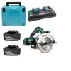 Makita - Scie circulaire 2x18 V Li-Ion 5Ah Ø 190 mm - DHS710PT2J