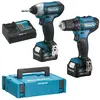 Ensemble de 2 machines BL1040B (DF333D + TD110D) MAKITA - CLX224SMJ