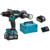 Perceuse visseuse à percussion 40 v max Li-Ion 2,5 Ah xgt ø 13 mm Makita HP001GD201