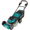 Tondeuse à gazon 2x18V LXT 46cm + 4 batteries 5Ah + chargeur - MAKITA - DLM465PT4 TU