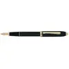 Cross Townsend Stylo Plume Pointe Fine Laque Noire