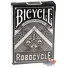Poker Production Jeu de 54 cartes : BICYCLE Robocycle Noir