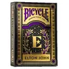 Cartamundi Bicycle Elton John - Jeu de 54 Cartes à Jouer - Jeu emblématique - Magie/Carte Magie, Jaune