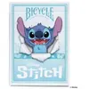 Bicycle- Disney Stitch Jeu de Cartes à Jouer, 10042978, Bleu, Moyen