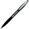 BIC Lot de 6 Stylos bille ATLANTIS SOFT pointe moyenne 1 mm noir