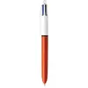 Stylo Bille Bic 4 Couleurs Rétractable - Pointe 08 Mm