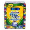 Crayola Feutres Lavables Super Pointe 18x14.8x13.5 Cm 150 Unités