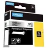 Dymo 18486 (S0718180) - (12 mm) - Noir sur métallique - Ruban