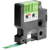 DYMO 1805414 ruban d'étiquette Blanc sur vert