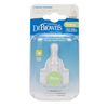 Dr Brown - Tétine pour biberons - col étroit - Lot de 2 Perçage en Y