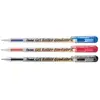 Pentel bn15-ao roller à encre gel pour tissus pointe large 1 mm noir