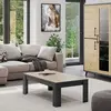 Table basse L120cm VIVA chêne / noir Taille unique