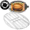Graniteware - Grille pour cocotte Roaster format moyen 38x26x16cm - Inox