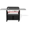 Plancha gaz WEBER 76 cm sur chariot