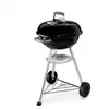 Weber - Barbecue à charbon Compact Kettle 47cm - Acier chromé - Noir