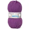 Fil à tricoter Knitty 6 - 100GR - DMC Just Knitting Violet (701) - Vio...