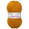Fil à tricoter KNITTY 4 - 50gr - DMC 766 jaune moutarde - 766 jaune mo...