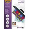 Pochettes à plastifier Fellowes dos adhésif A4 80 microns