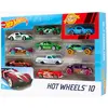 Hot Wheels - Coffret de 10 voitures modele aleatoire - Multicolore