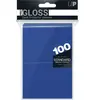 Protection de carte Ultra Pro Pro-Gloss (x100) Bleu 66x91 mm 82692