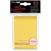 Protèges cartes sleeves ultra-pro jaune (x 50) - asmodee