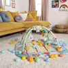12624 Bright Starts Baby Play Mat Your Way Ball Play Gym & ; Ball Pit 7 Toys