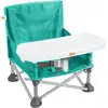 BRIGHT STARS Rehausseur de chaise fille, rose,  pliable, nomade, de vo...