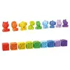 Coffret Cube et animaux (18 pièces)