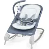 Ingenuity Transat Avec Ceinture De Massage Ventral Happy Belly Rock-To-Bounce Chambray - Bleu