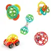 Bright Starts Set de hochet Oball et anneaux de dentition - Sans BPA - 0-24 mois - 5 pièces