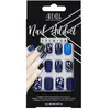 Faux ongles Ardell Nail Addict Matte Blue (24 pcs)