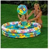 Piscine gonflable avec bouée et ballon - Intex - Set complet