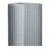 Canisse pvc double face Gris 6 m - 2 rouleaux de 3 x 1,80 m Jardideco