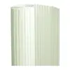 JARDIéco Canisse pvc double face Blanc 6 m - 2 rouleaux de 3 x 1,20 m Jardideco